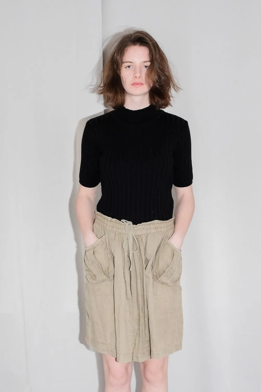 0023_ISABEL MARANT LINEN COTTON SKIRT