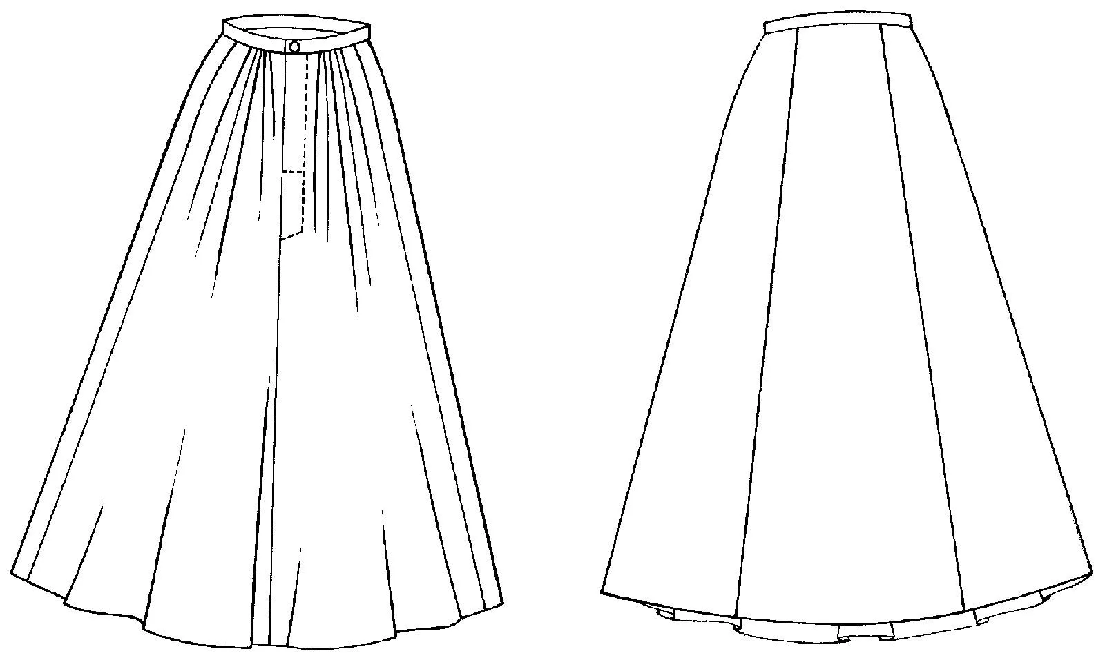 209 Walking Skirt - PDF