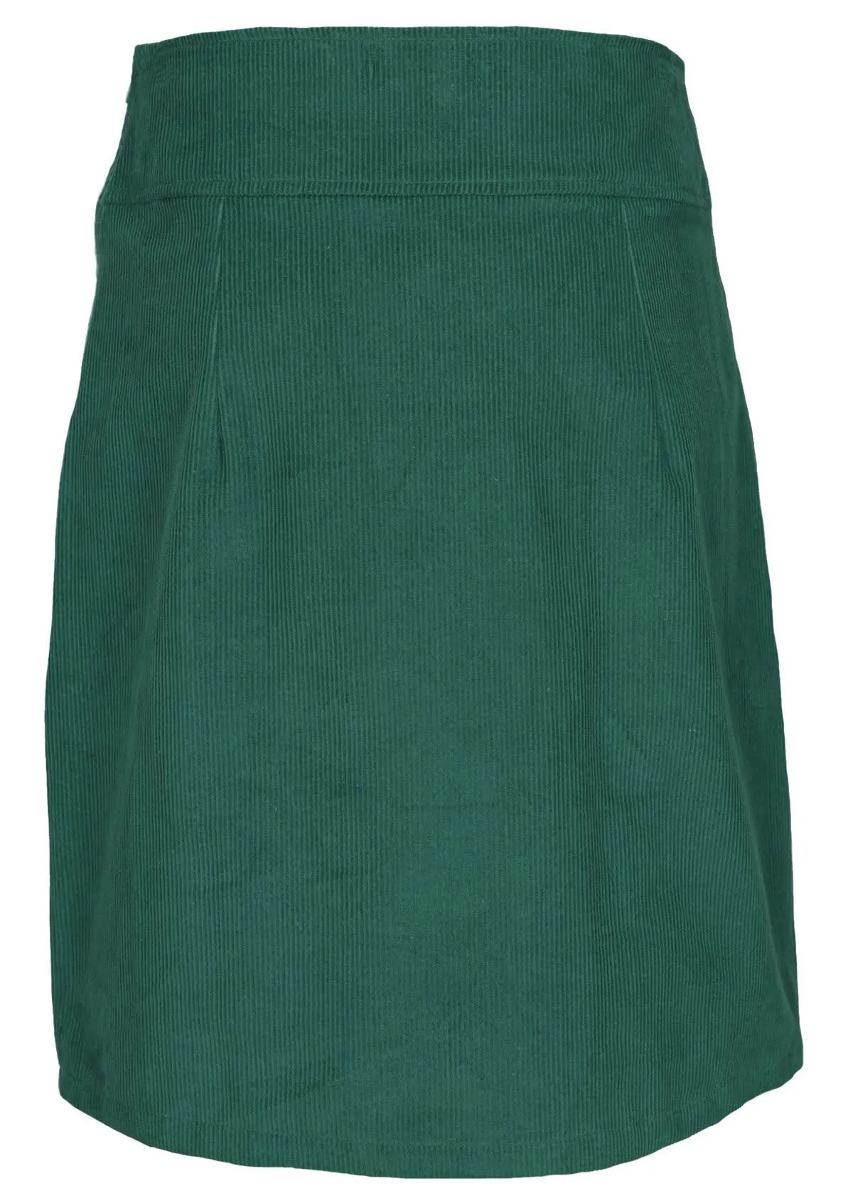 Aalia Corduroy Skirt Hunter Green