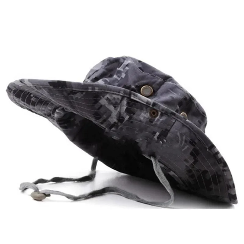 Tactical Camouflage Airsoft Sniper Hat - Lightweight, Adjustable, Breathable Design