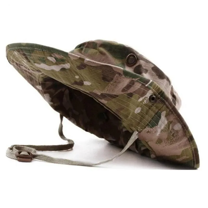 Tactical Camouflage Airsoft Sniper Hat - Lightweight, Adjustable, Breathable Design