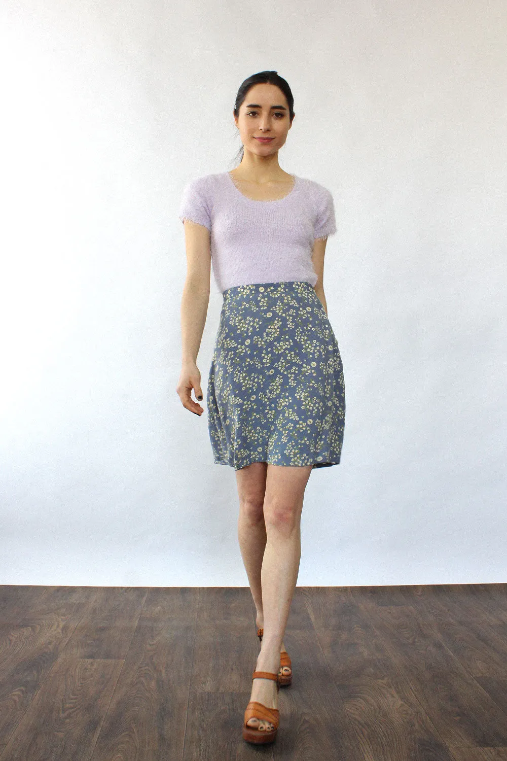 Alma Cornflower Skirt S