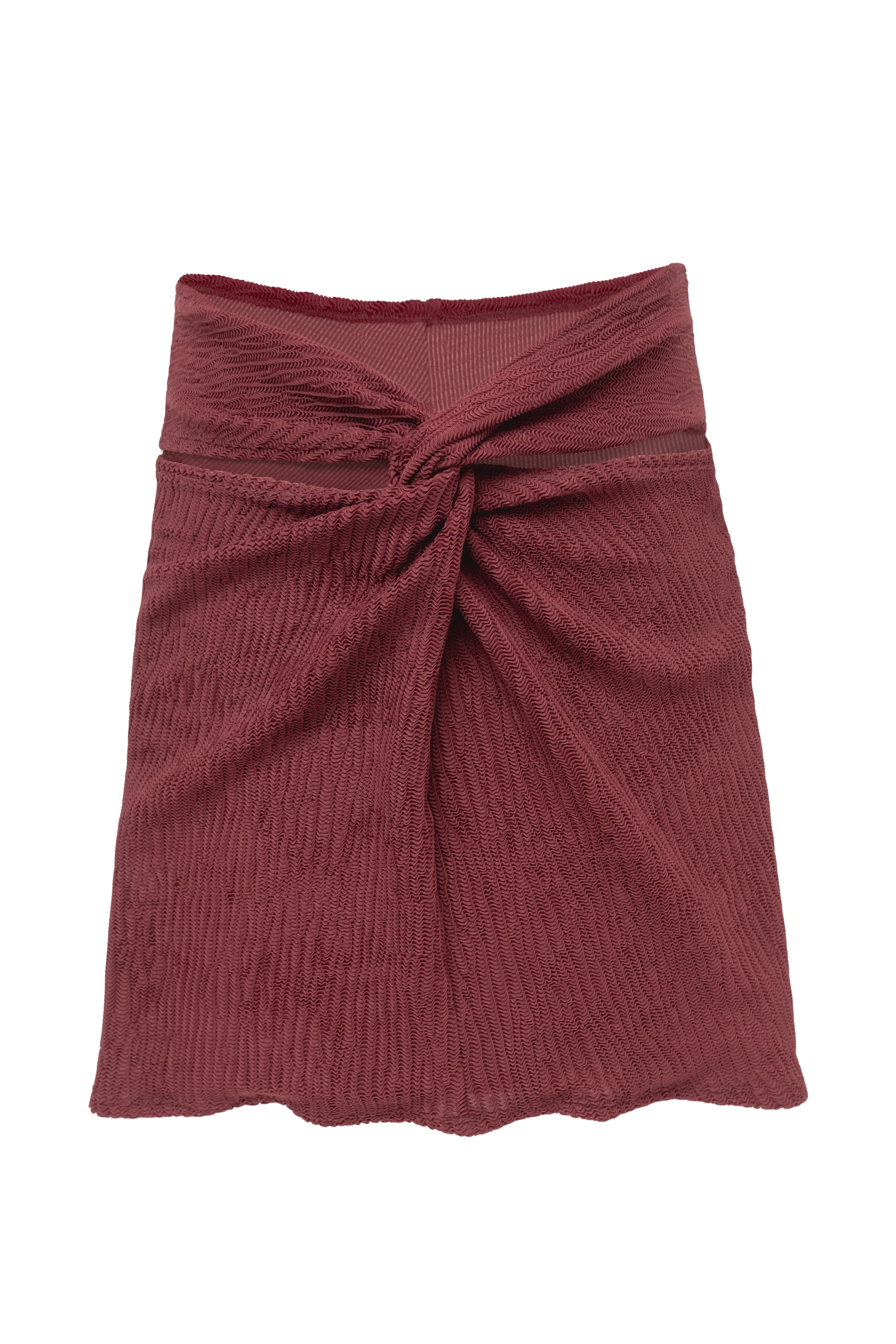 Amara Twist Front Cover Up Skirt