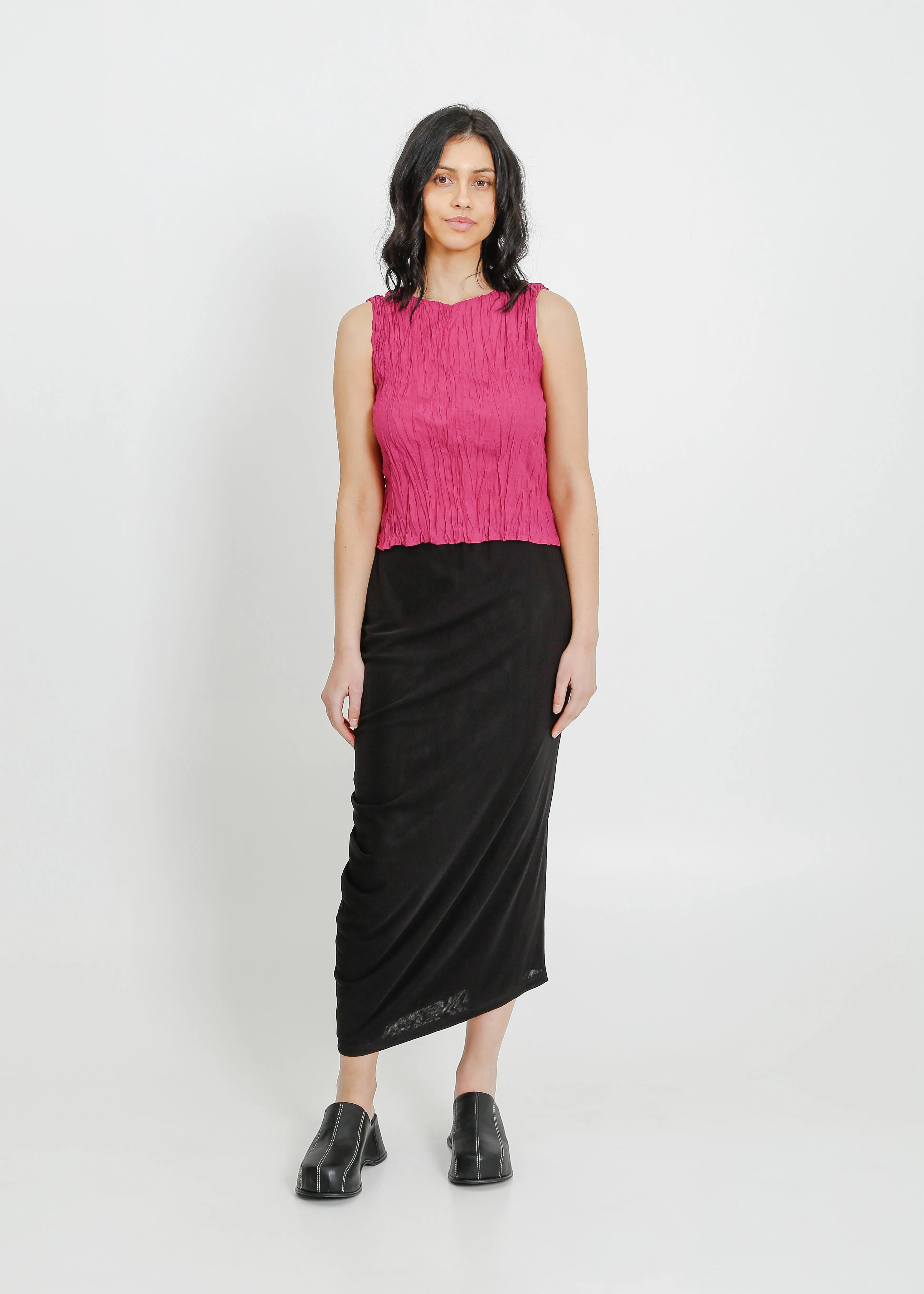 AMIRI TUBE SKIRT / BLACK