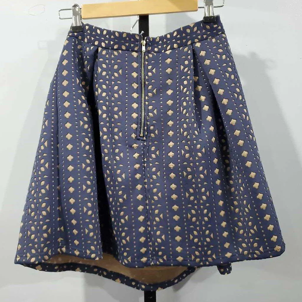 Blue Rain Skirt Medium