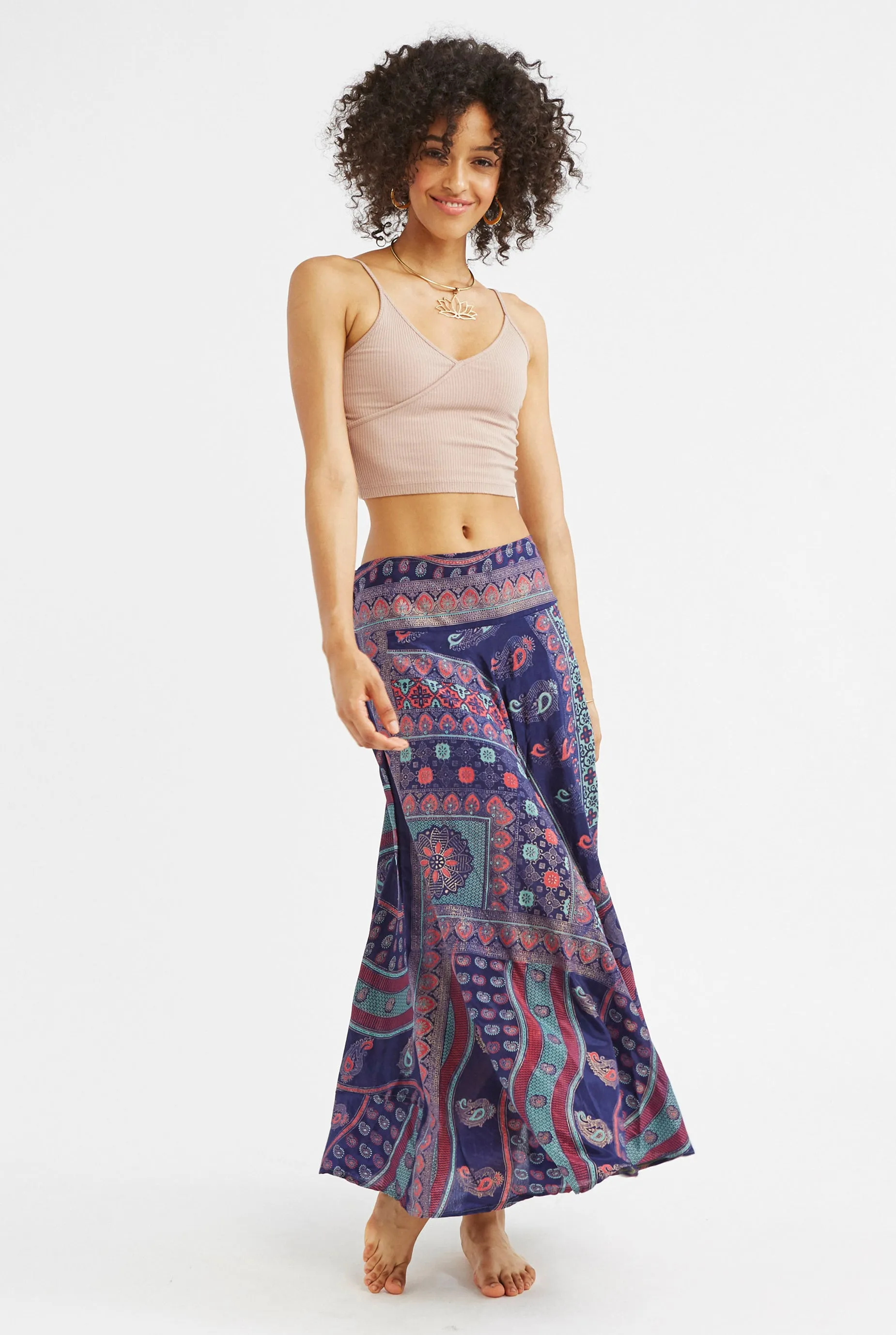 Camila Silk Skirt