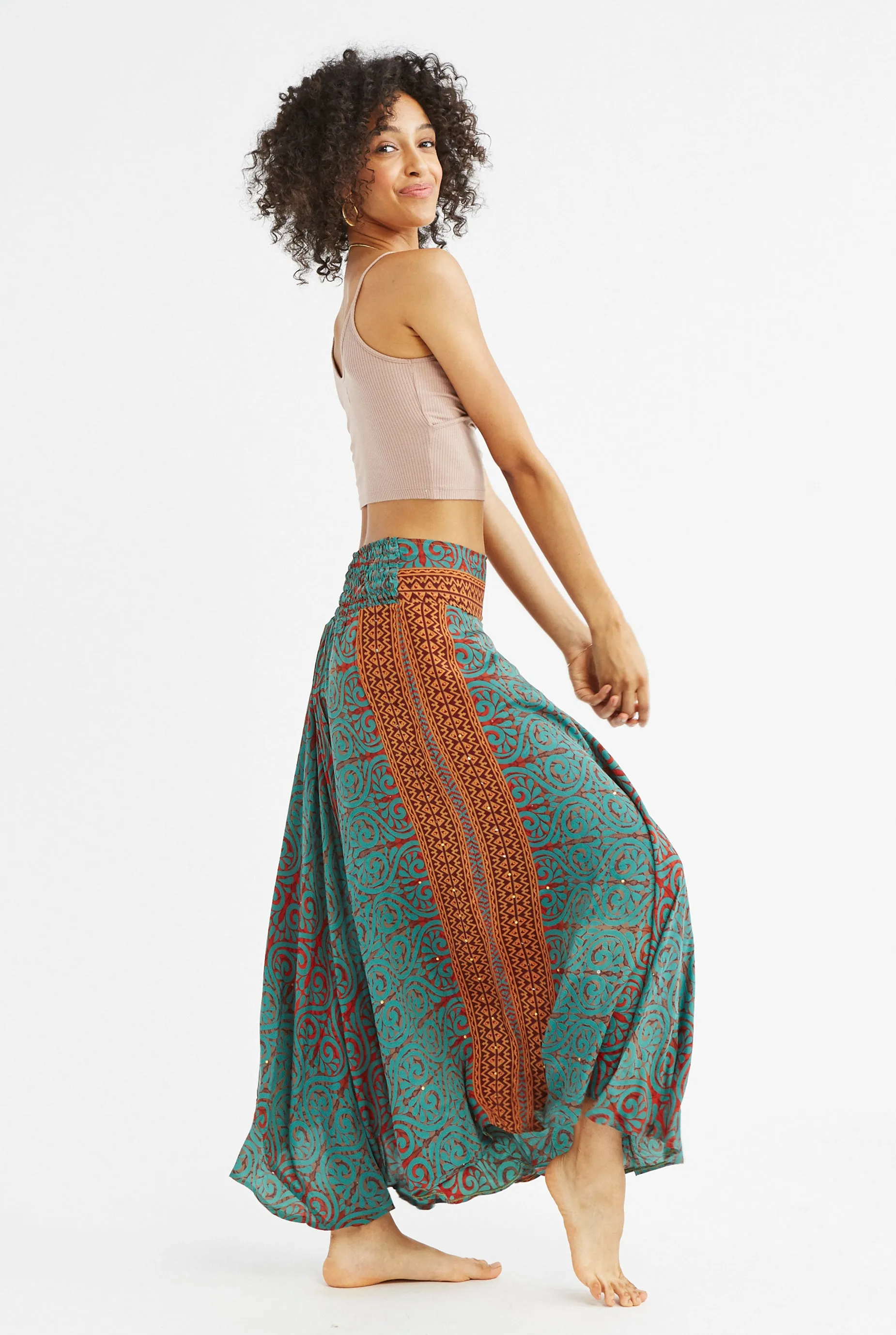 Camila Silk Skirt