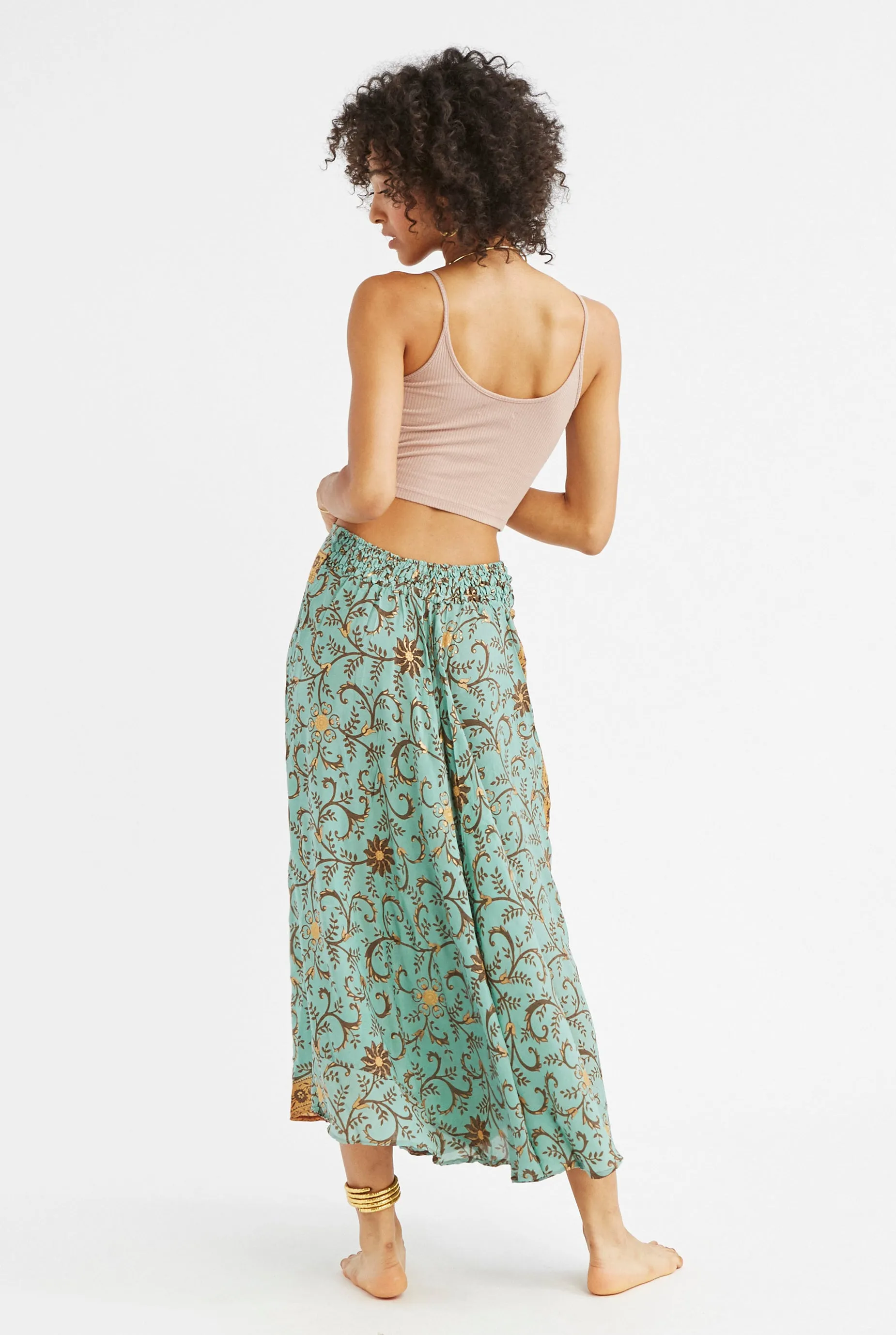 Camila Silk Skirt