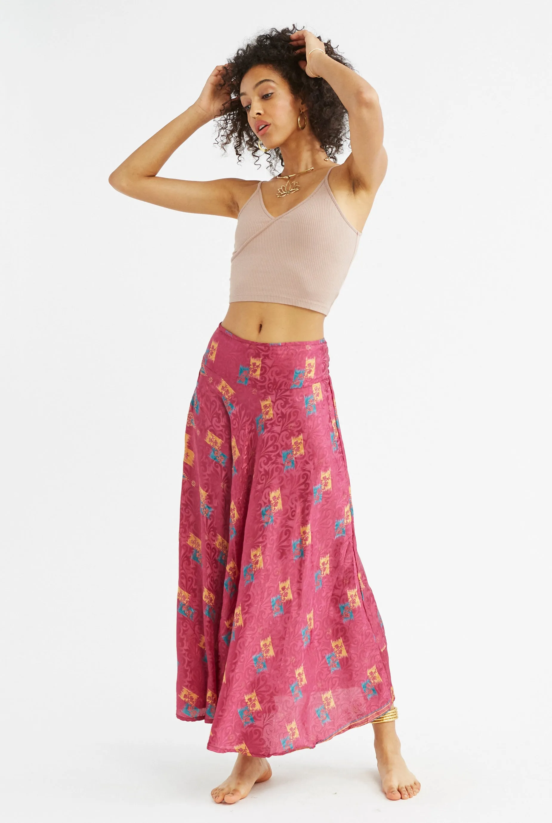 Camila Silk Skirt