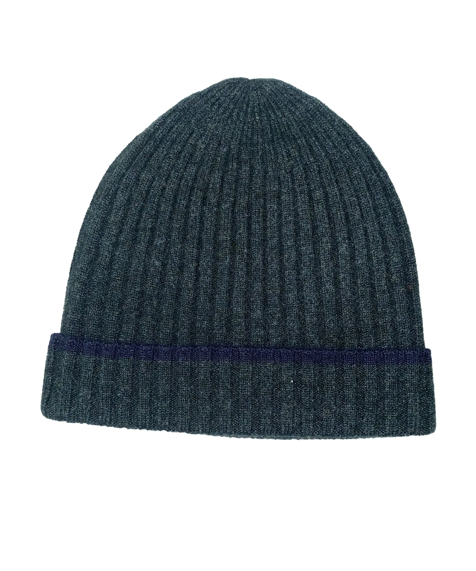 Cashmere Hat with Tipping