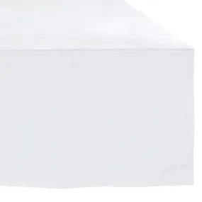 Crib Bed skirt - white