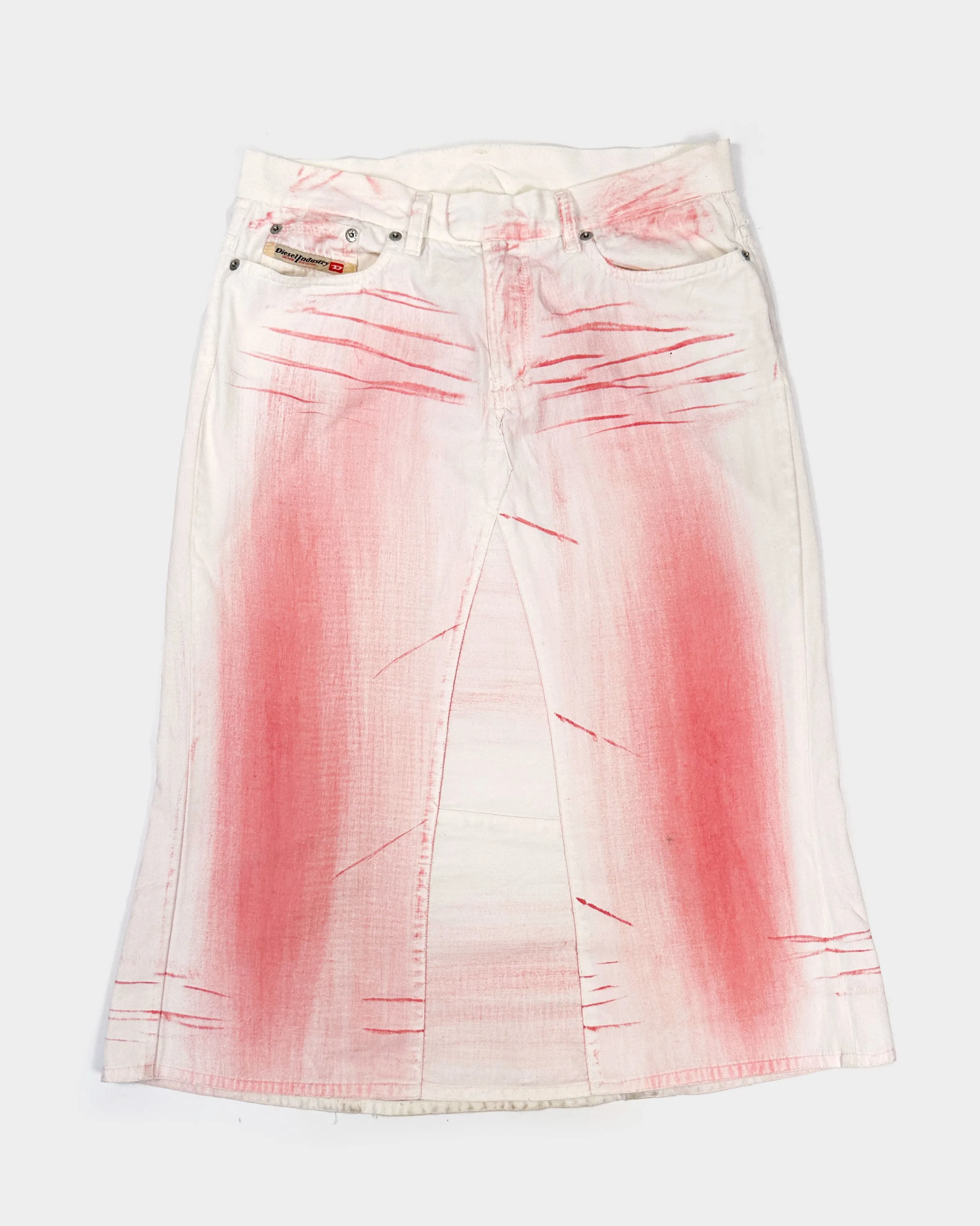 Diesel Pink Faded Skirt 2000's