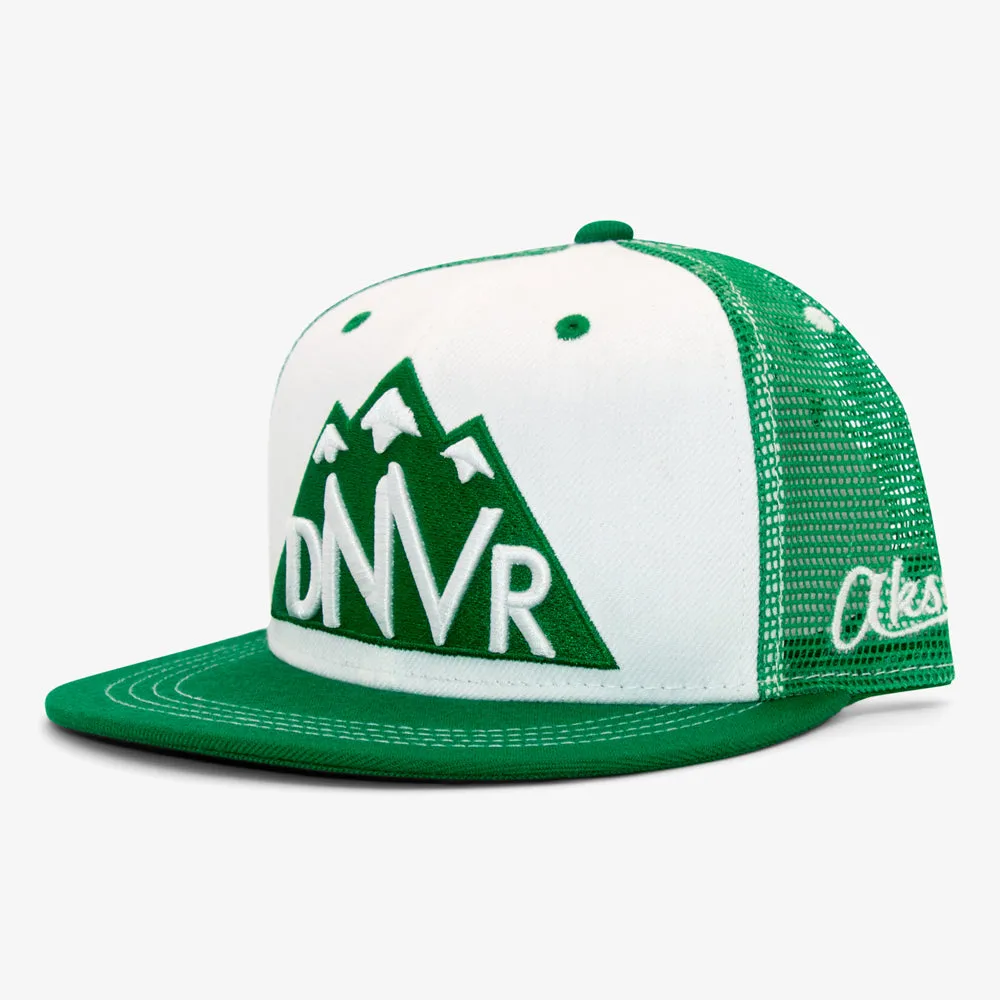 Vintage-Style DNVR Trucker Hat with Adjustable Fit