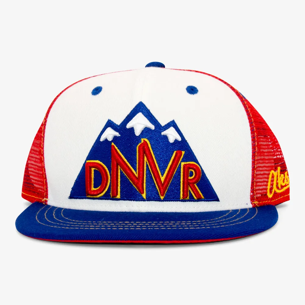 Vintage-Style DNVR Trucker Hat with Adjustable Fit