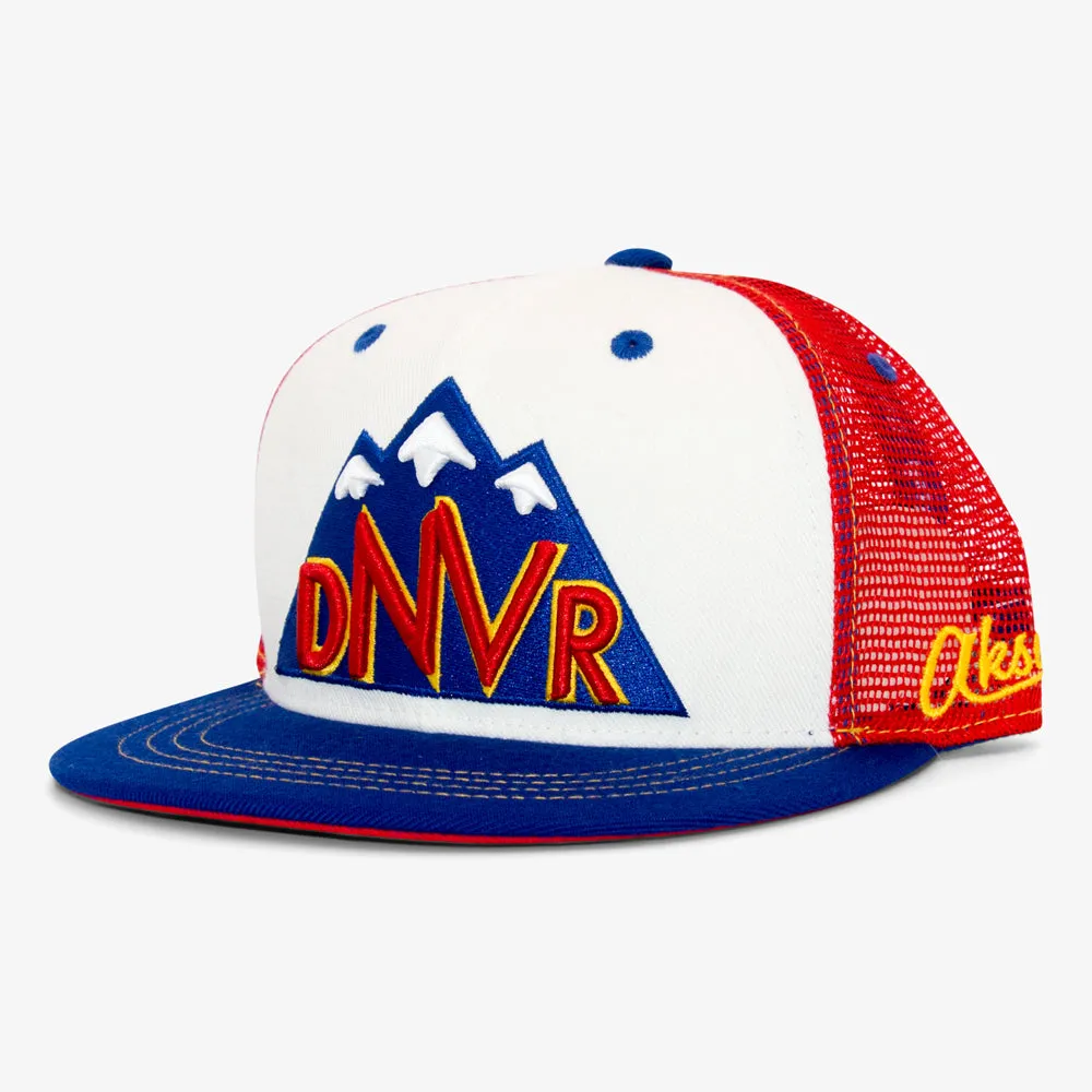 Vintage-Style DNVR Trucker Hat with Adjustable Fit