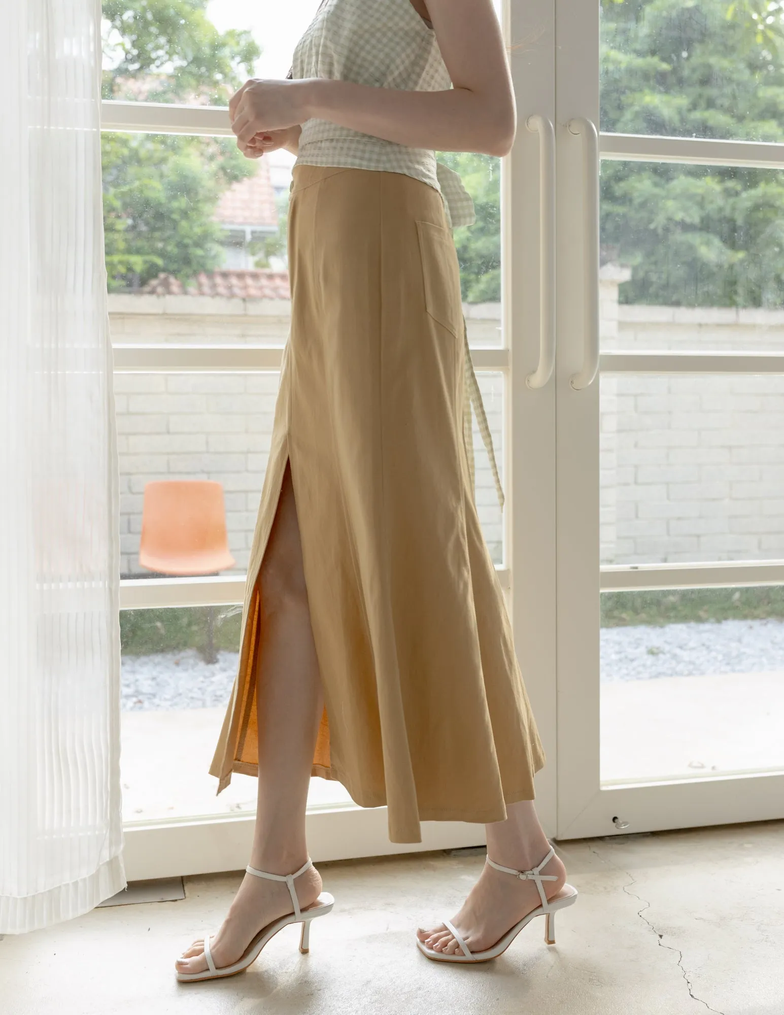 Elise Skirt in Camel