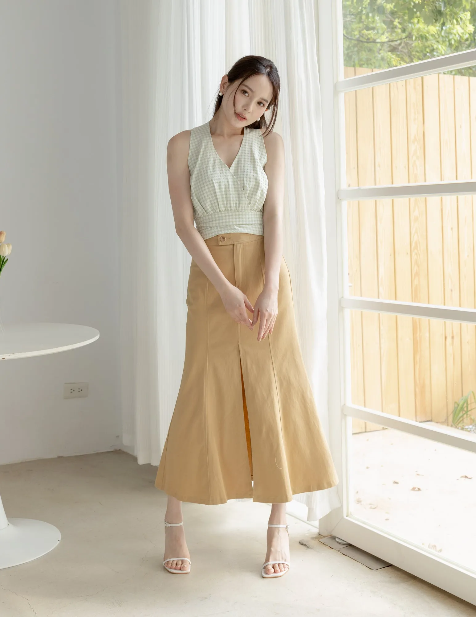 Elise Skirt in Camel