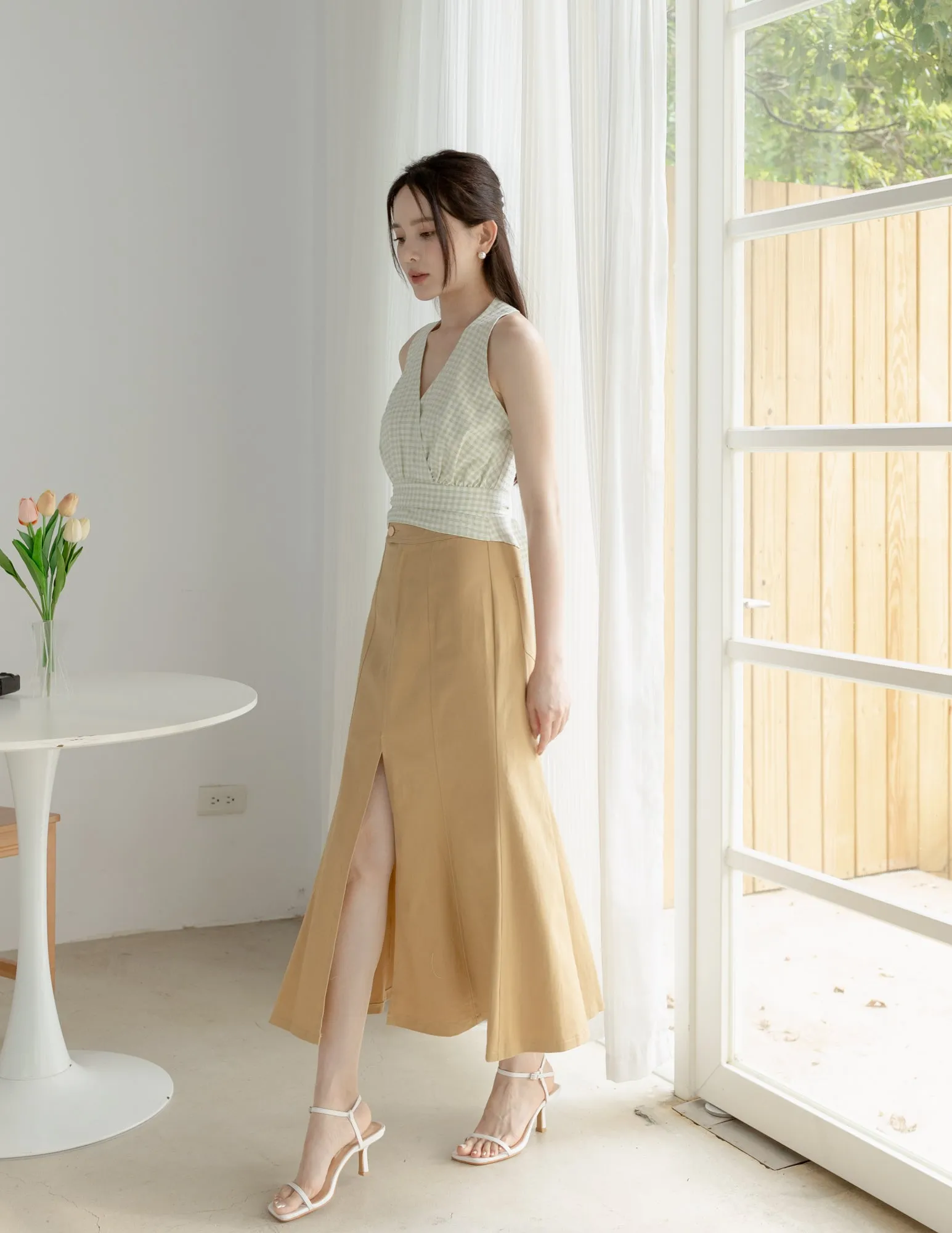 Elise Skirt in Camel