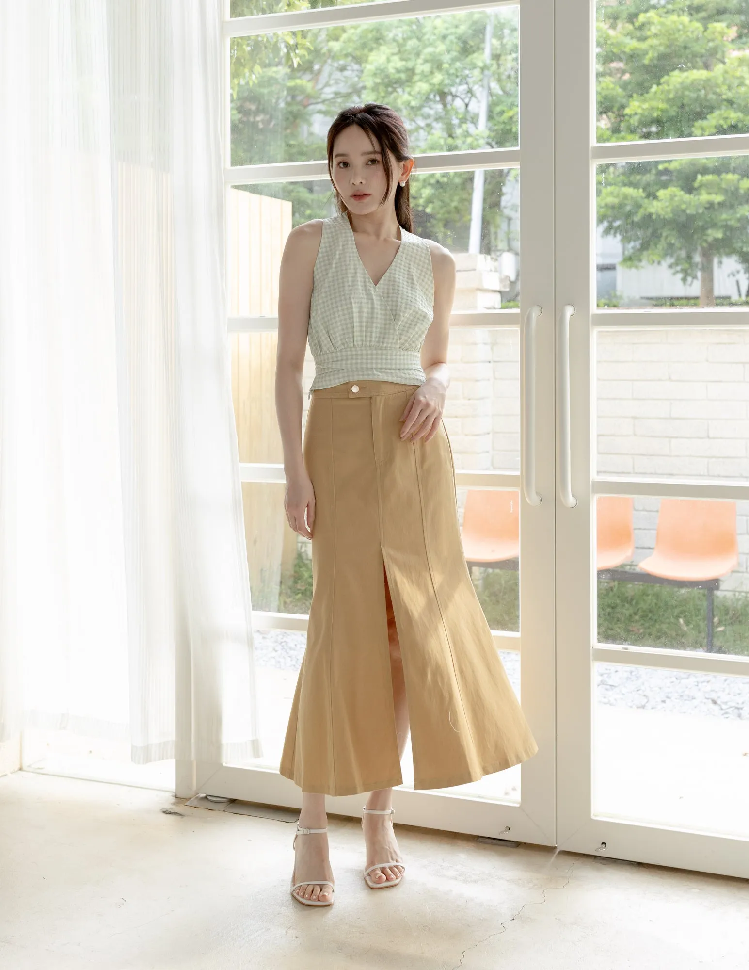 Elise Skirt in Camel