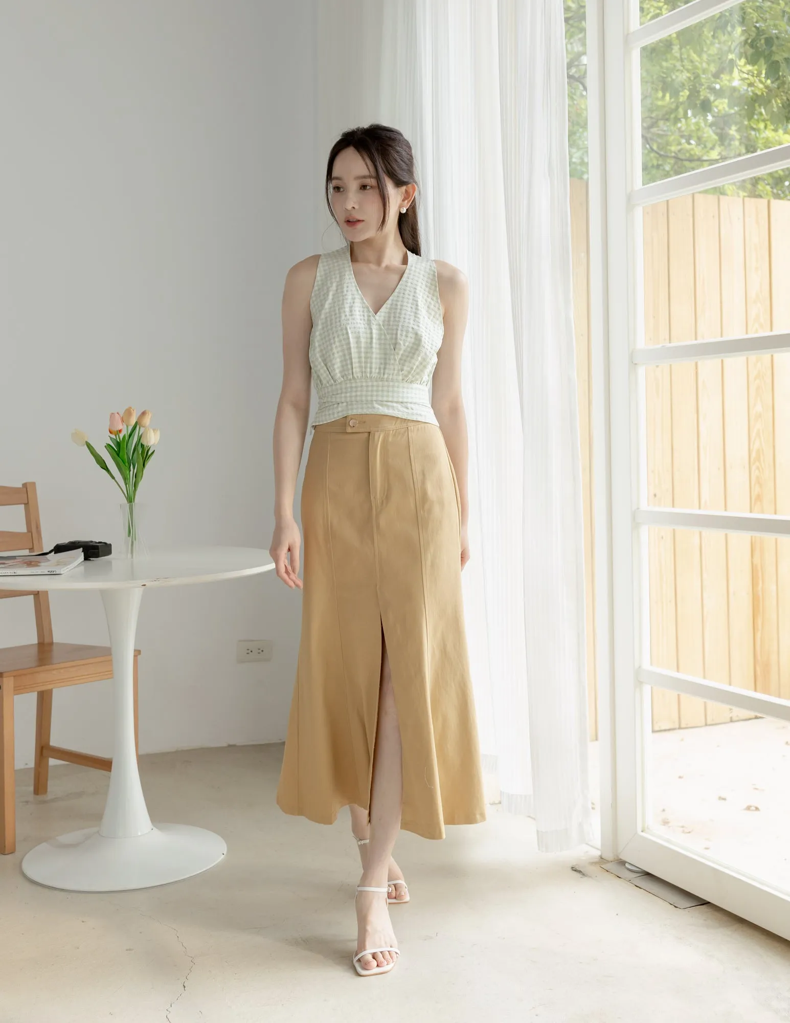 Elise Skirt in Camel