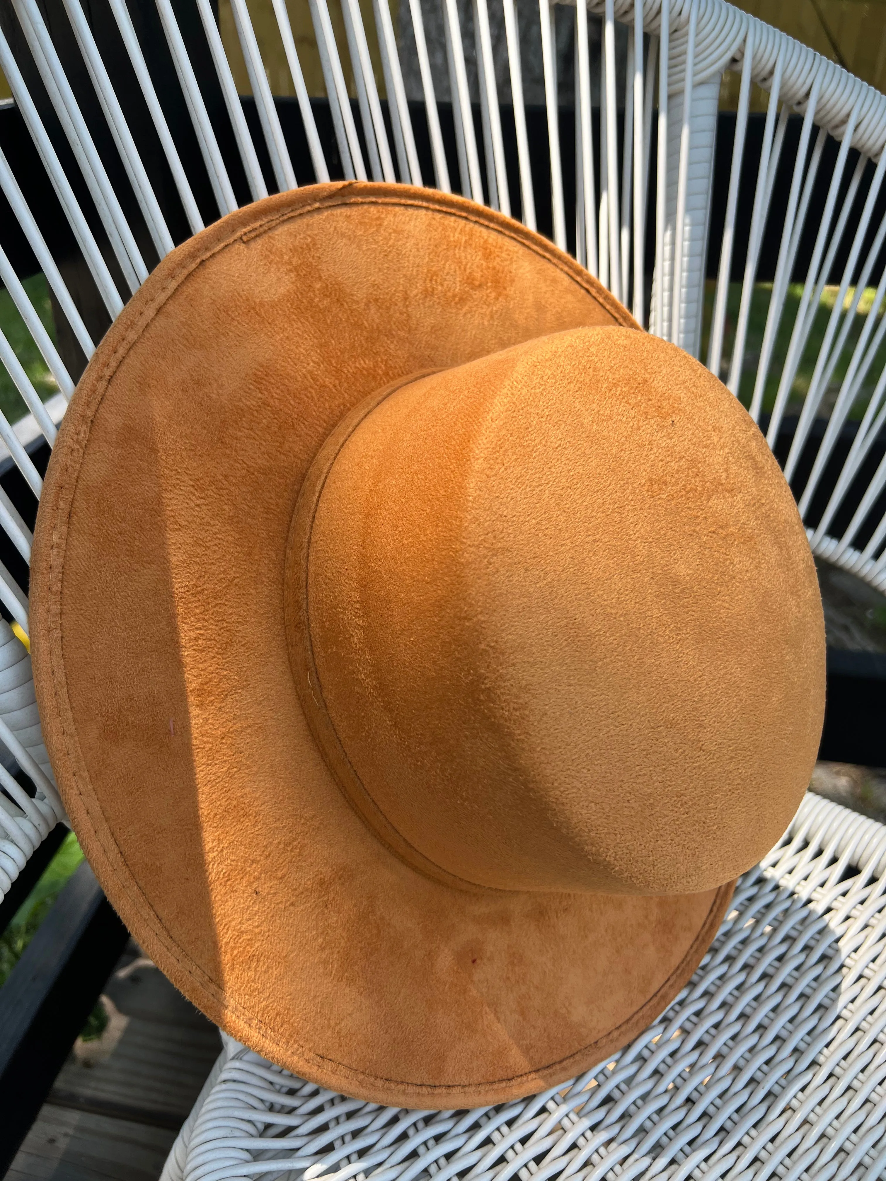 Faux Suede hat