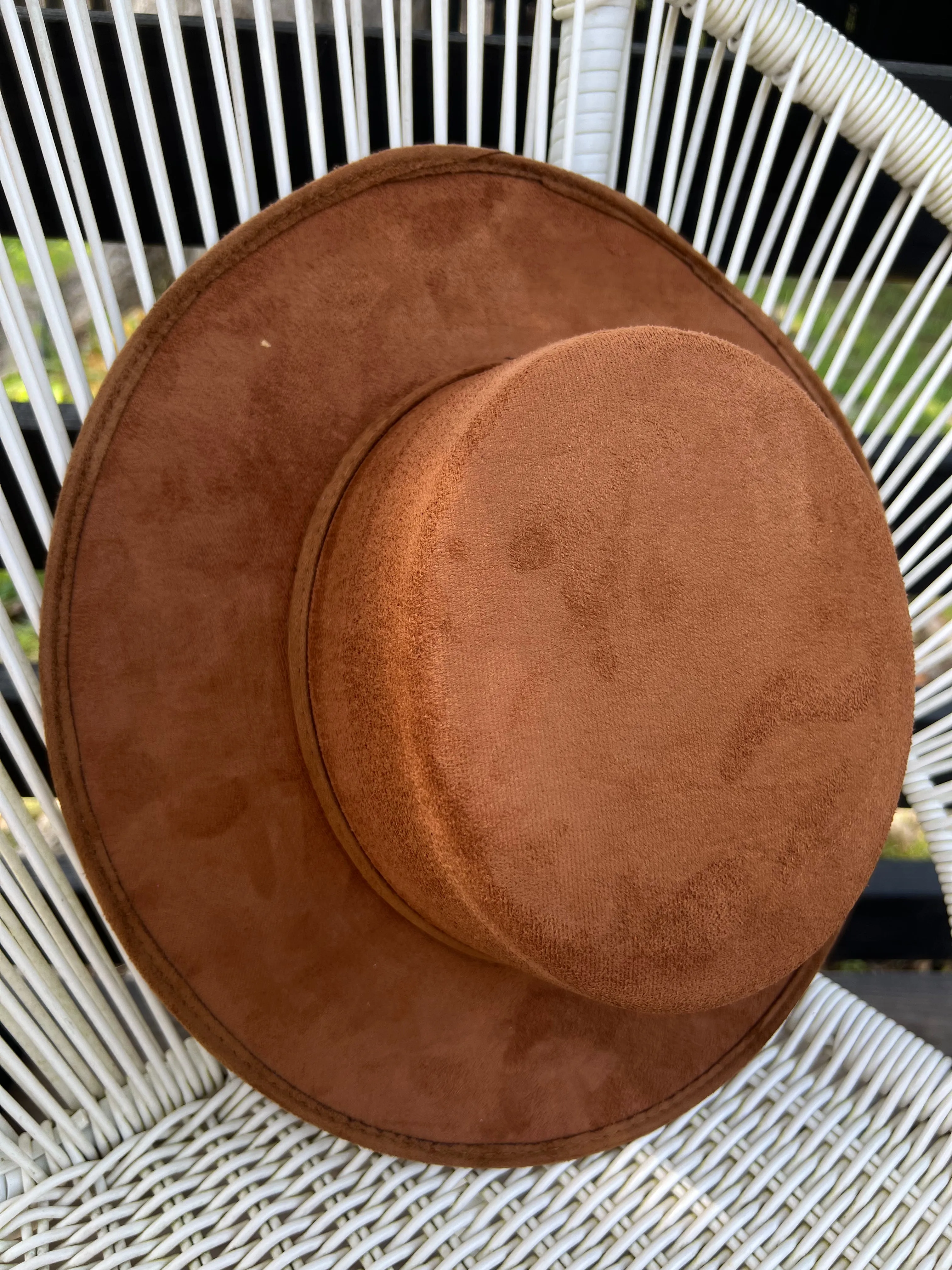 Faux Suede hat