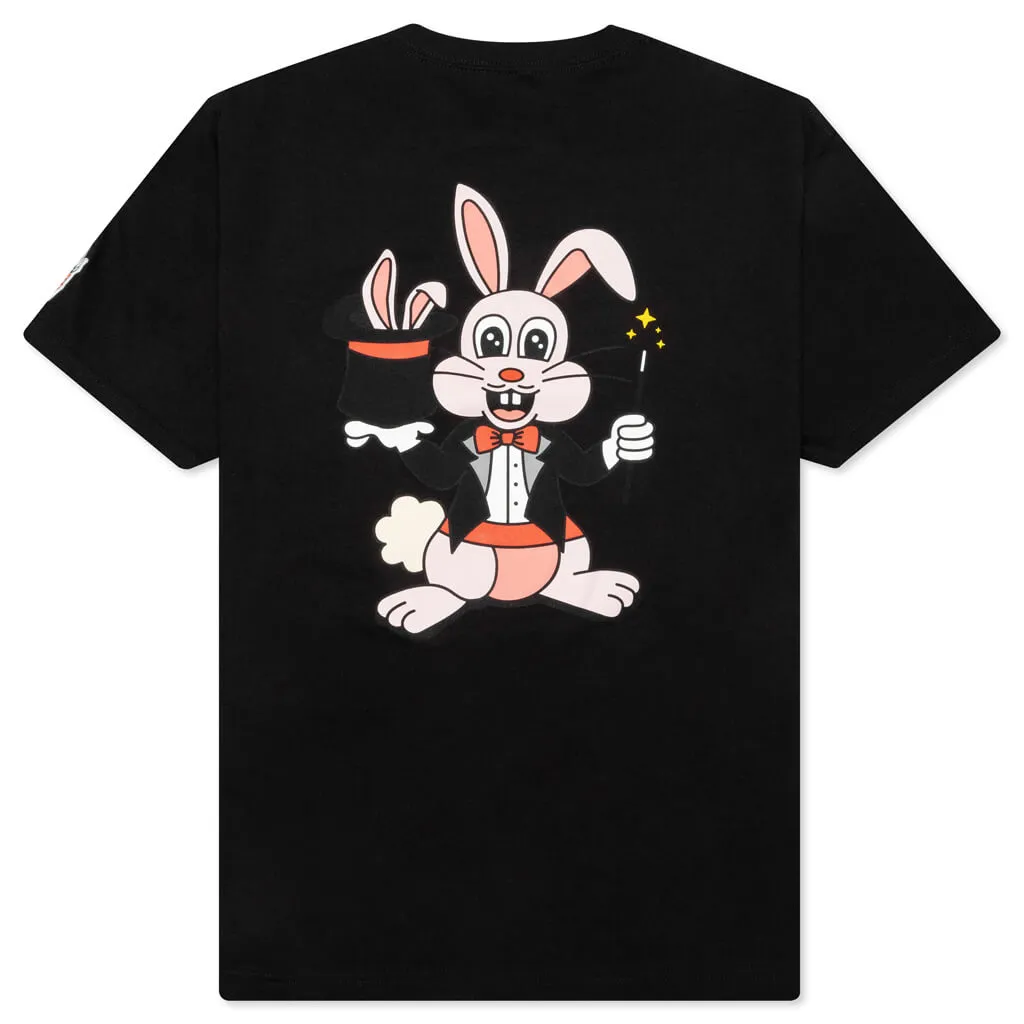 Feature x Carrots x Freddie Gibbs Rabbit Hat Tee - Black