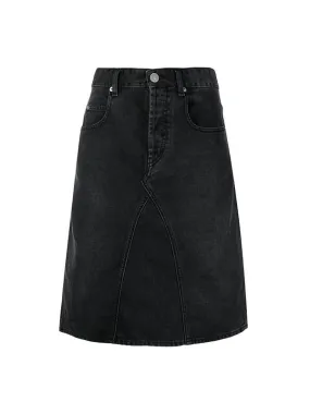 Fiali Skirt In Faded Black