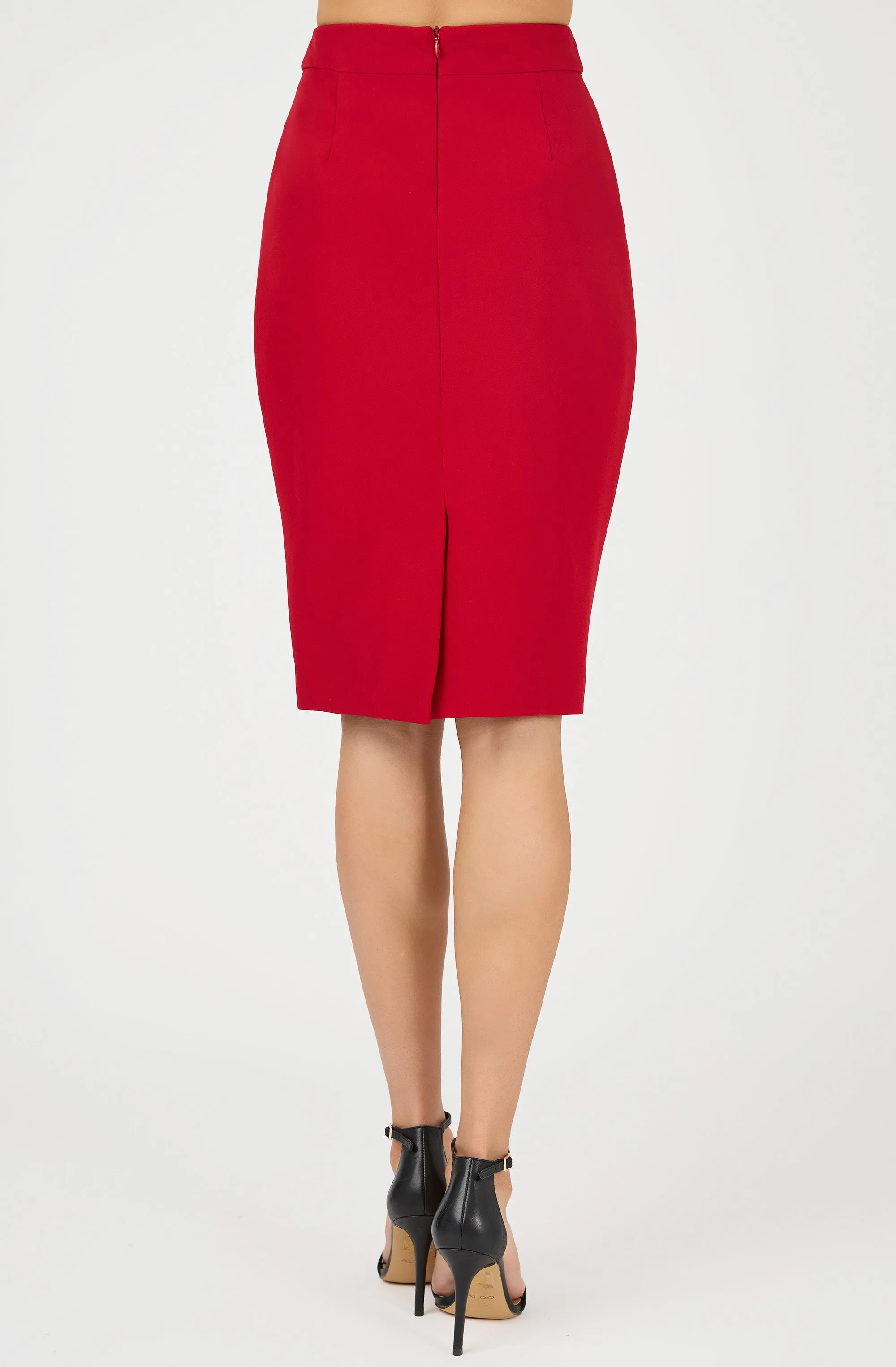 Fitted Pencil Skirt