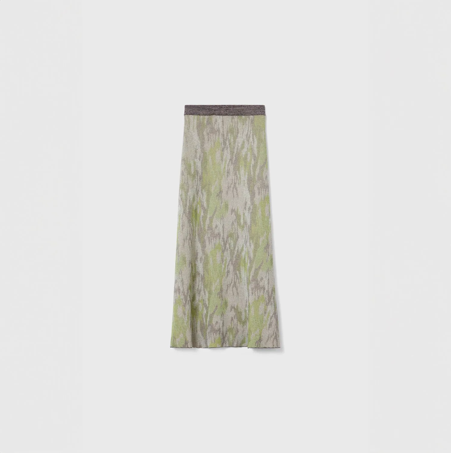 FLORA JAQUARD KNITTED SKIRT