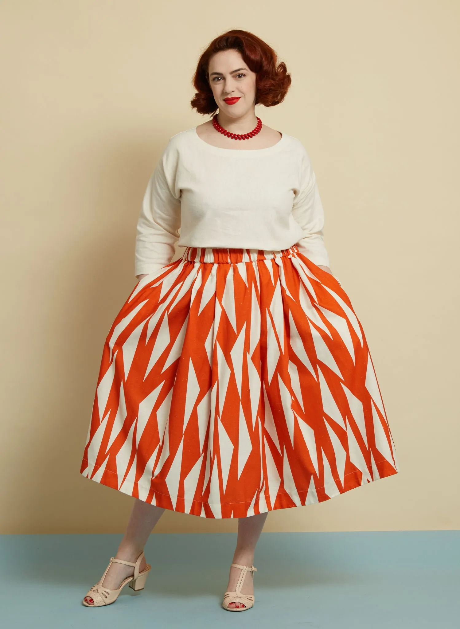 Florence Skirt - Red Sails