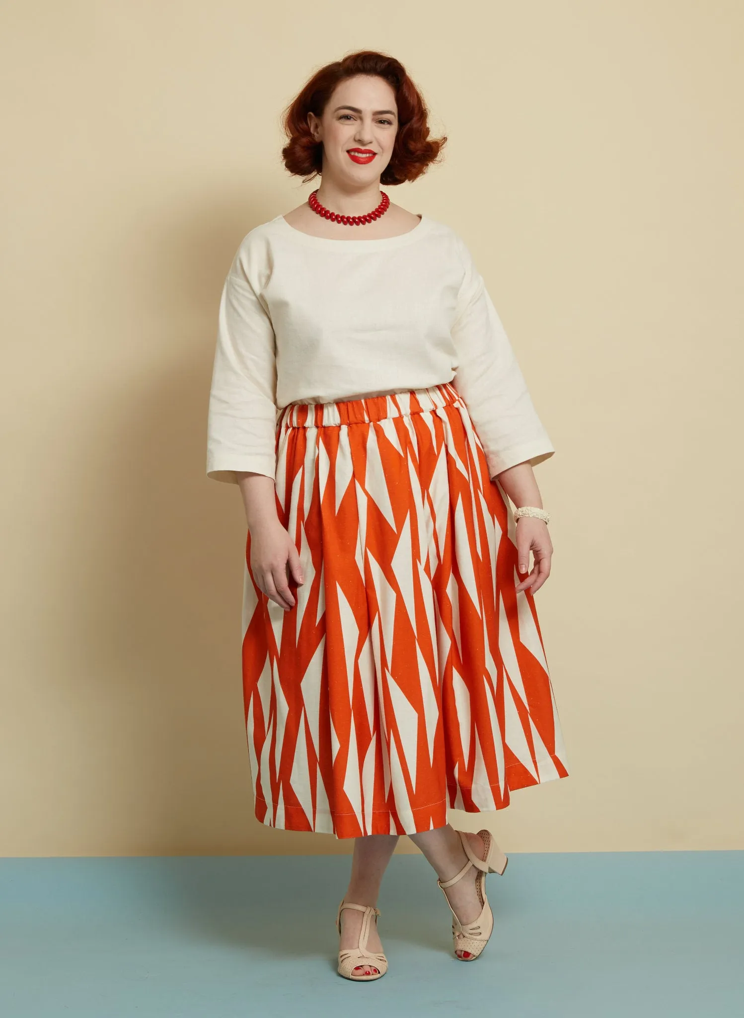 Florence Skirt - Red Sails