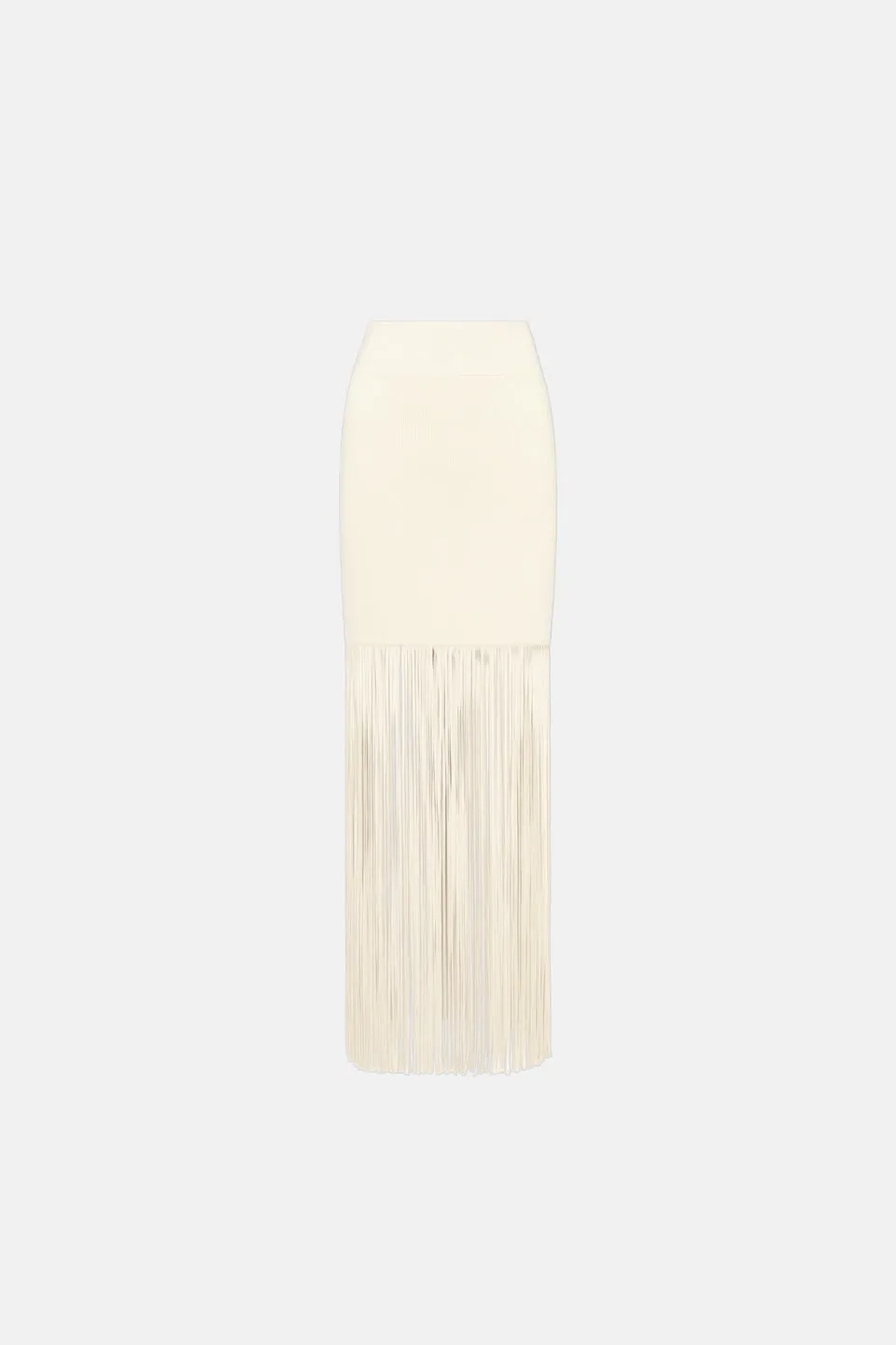 Fringe Nyx Skirt - Creme