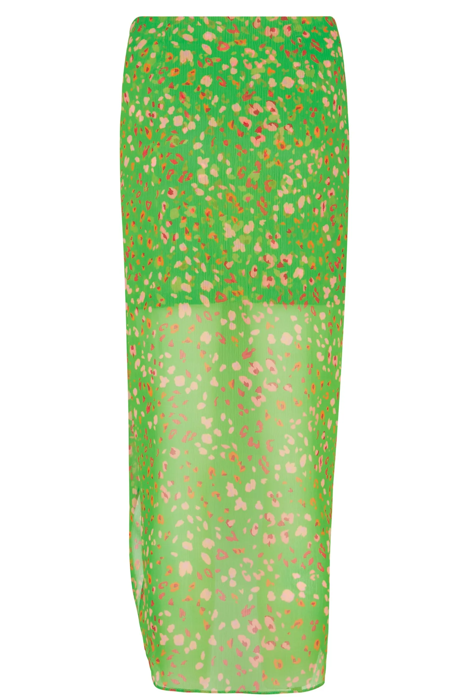 Green Animal Cassie Skirt - Curve