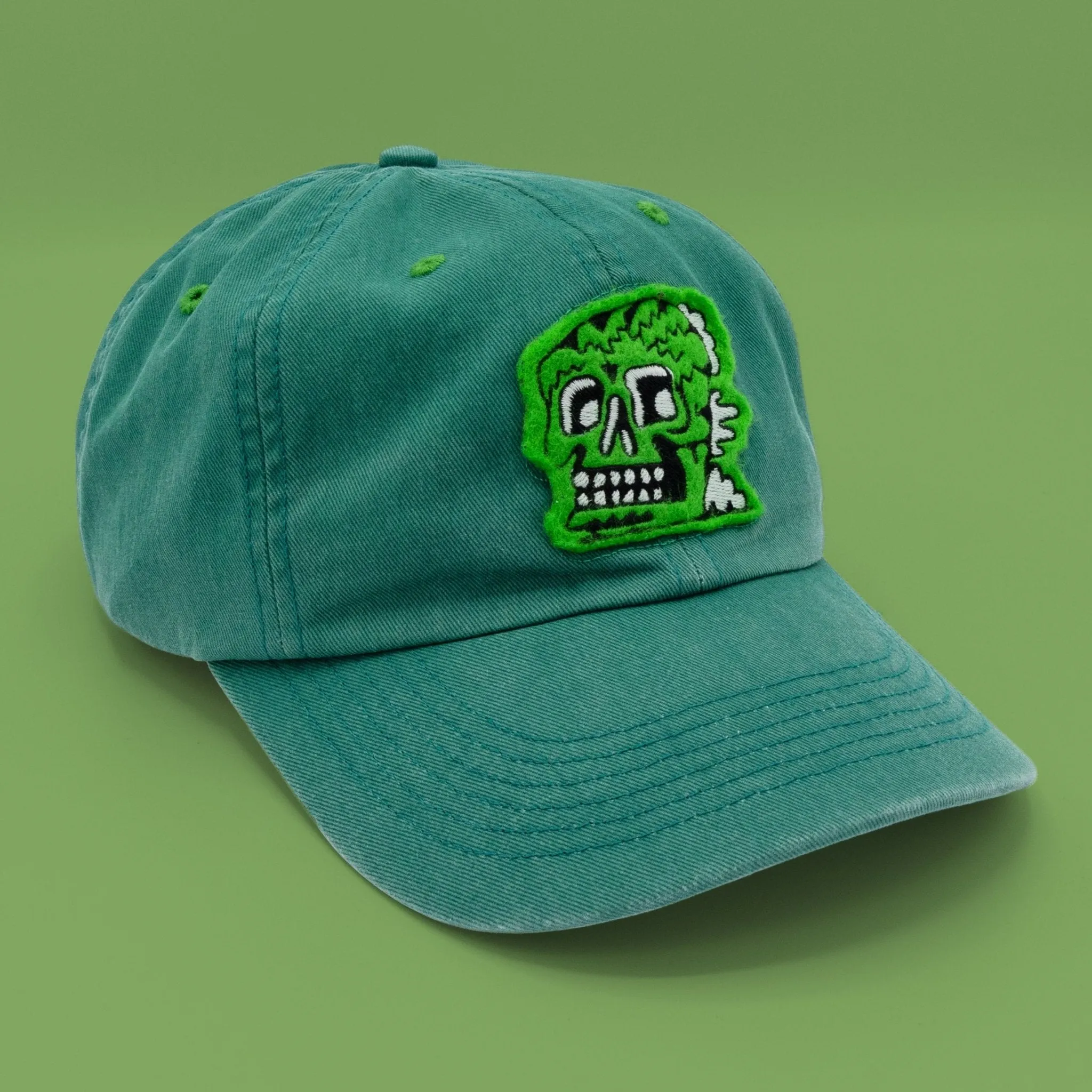 Green Skull Hat