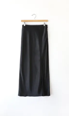 Greylin Hayek Slit Skirt BLACK