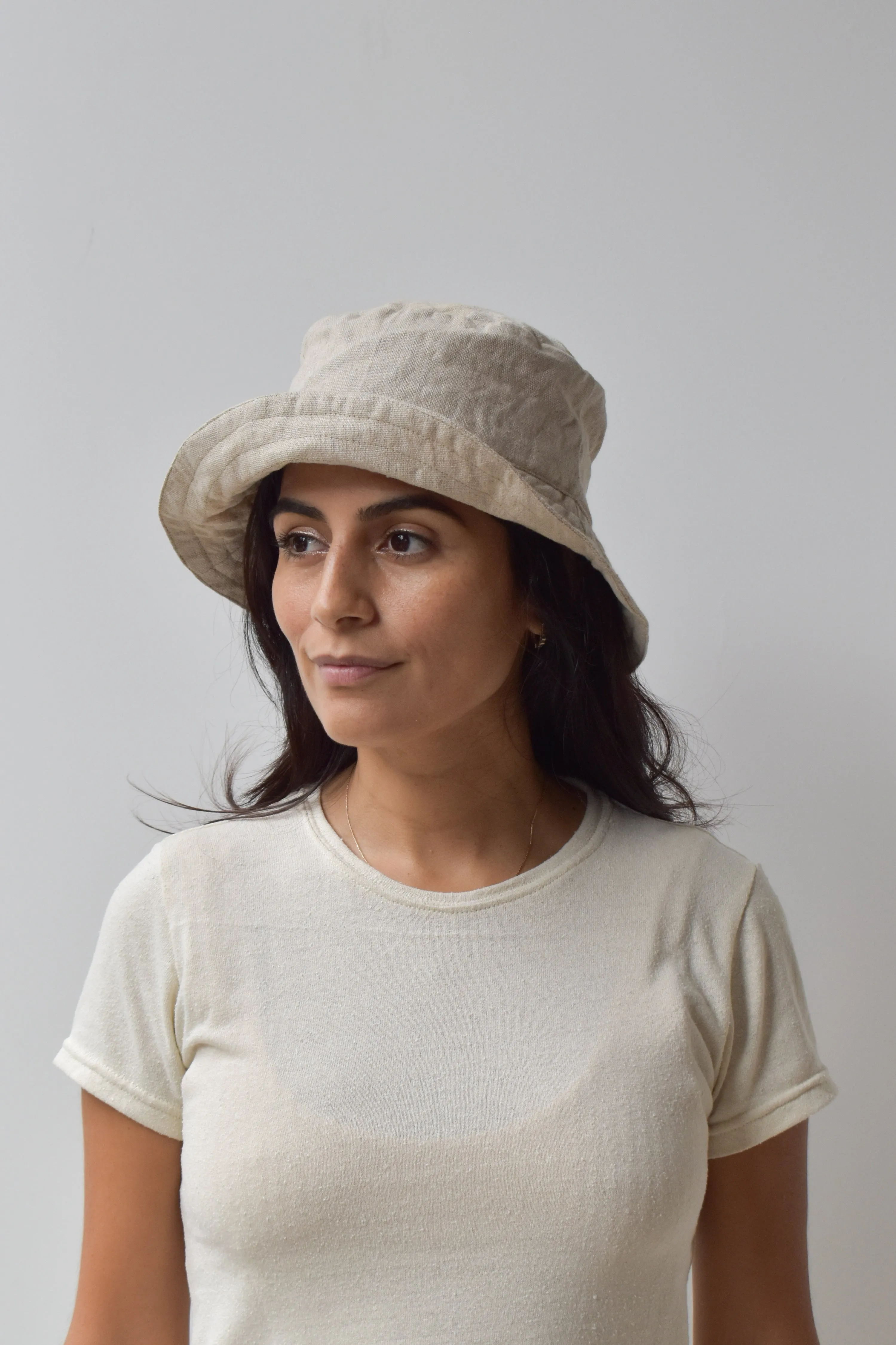 Linen Bucket Hat