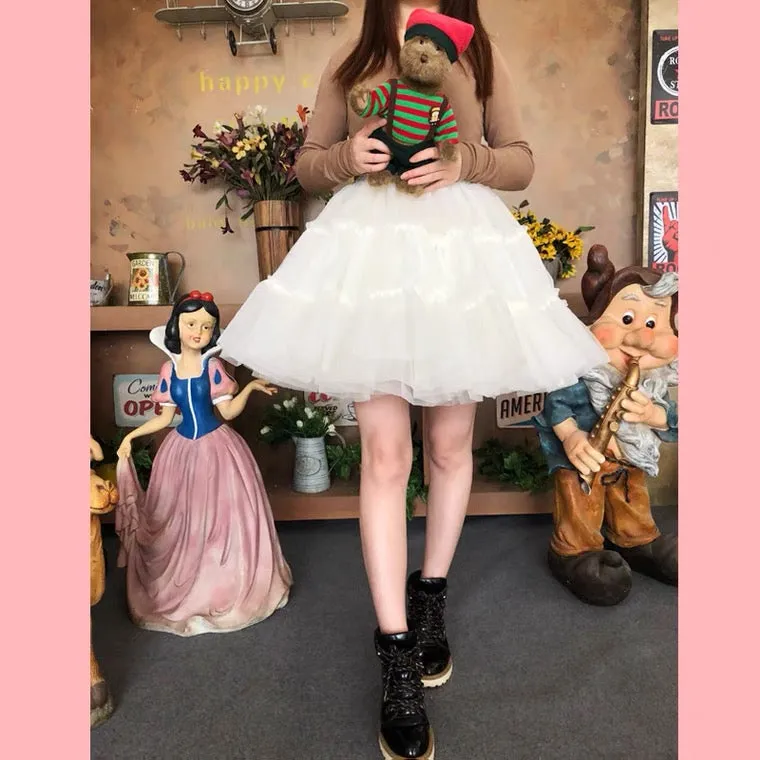 LOLITA COSPLAY DAILY ORGANZA SKIRT BY90126