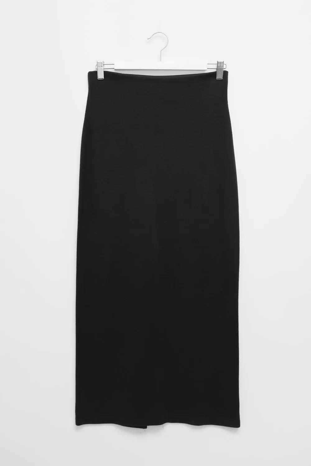 LONG LIGHT BLACK VINTAGE SKIRT