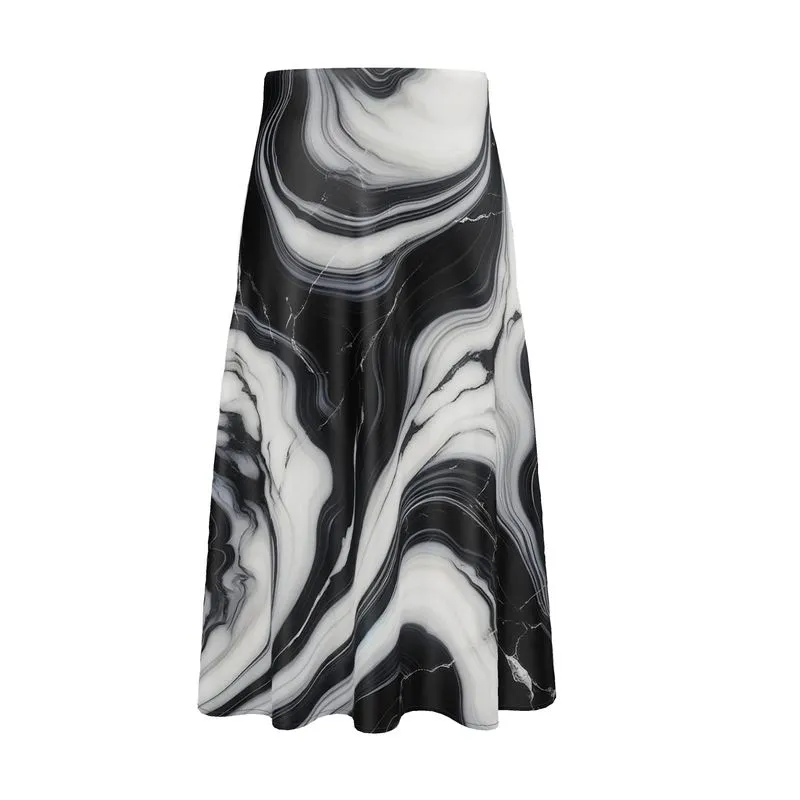 Marble Midi Skirt