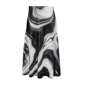 Marble Midi Skirt