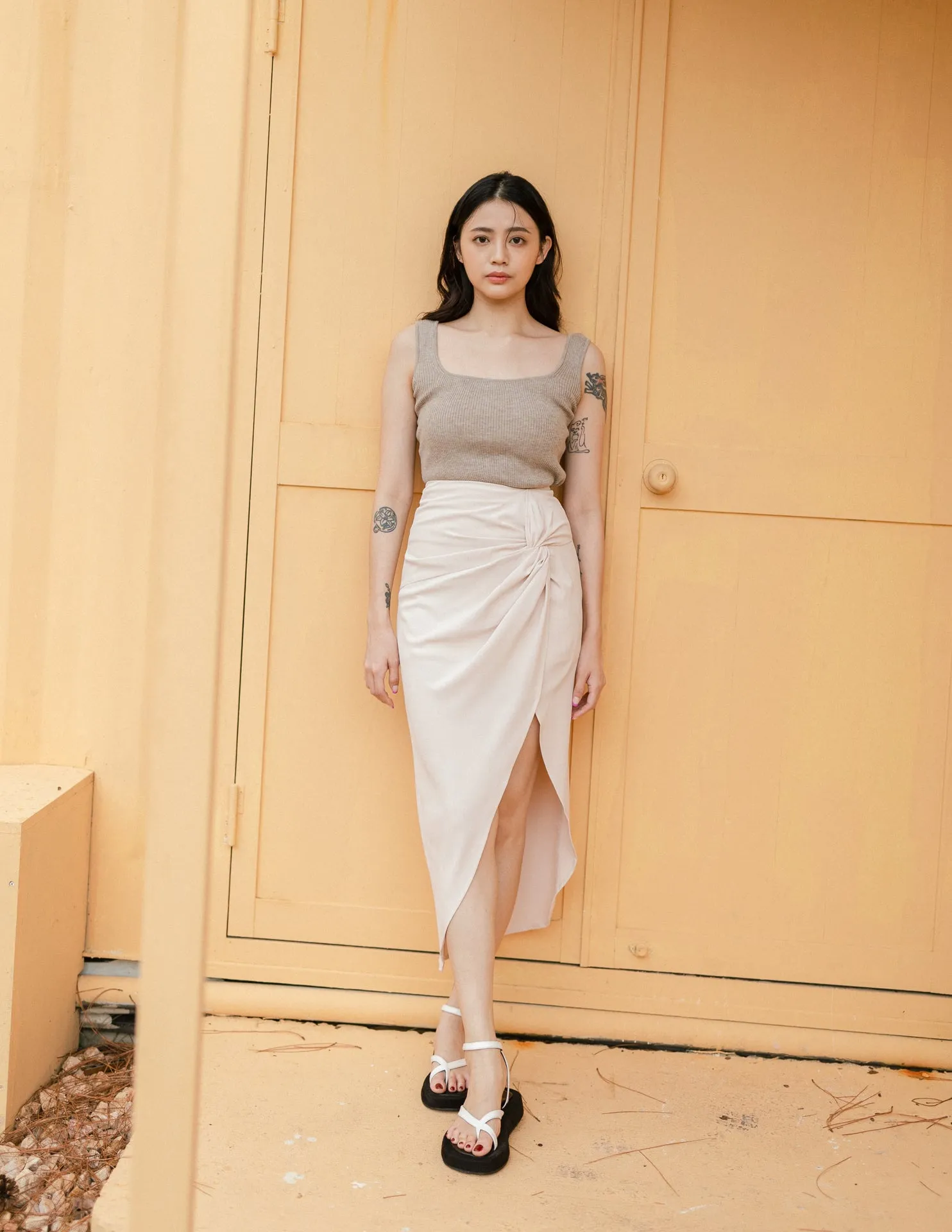 Maribel Skirt in Cream