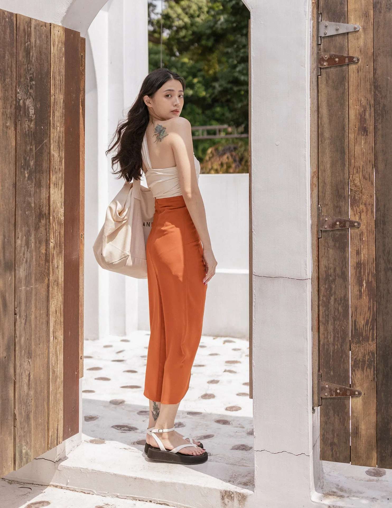 Maribel Skirt in Terracotta