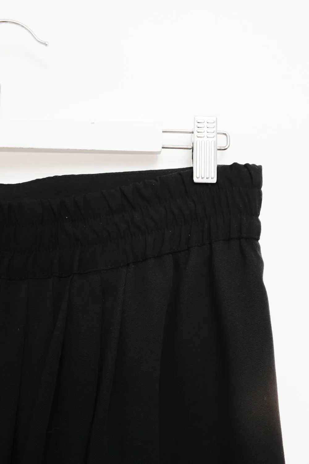 MIDI BLACK VINTAGE SKIRT