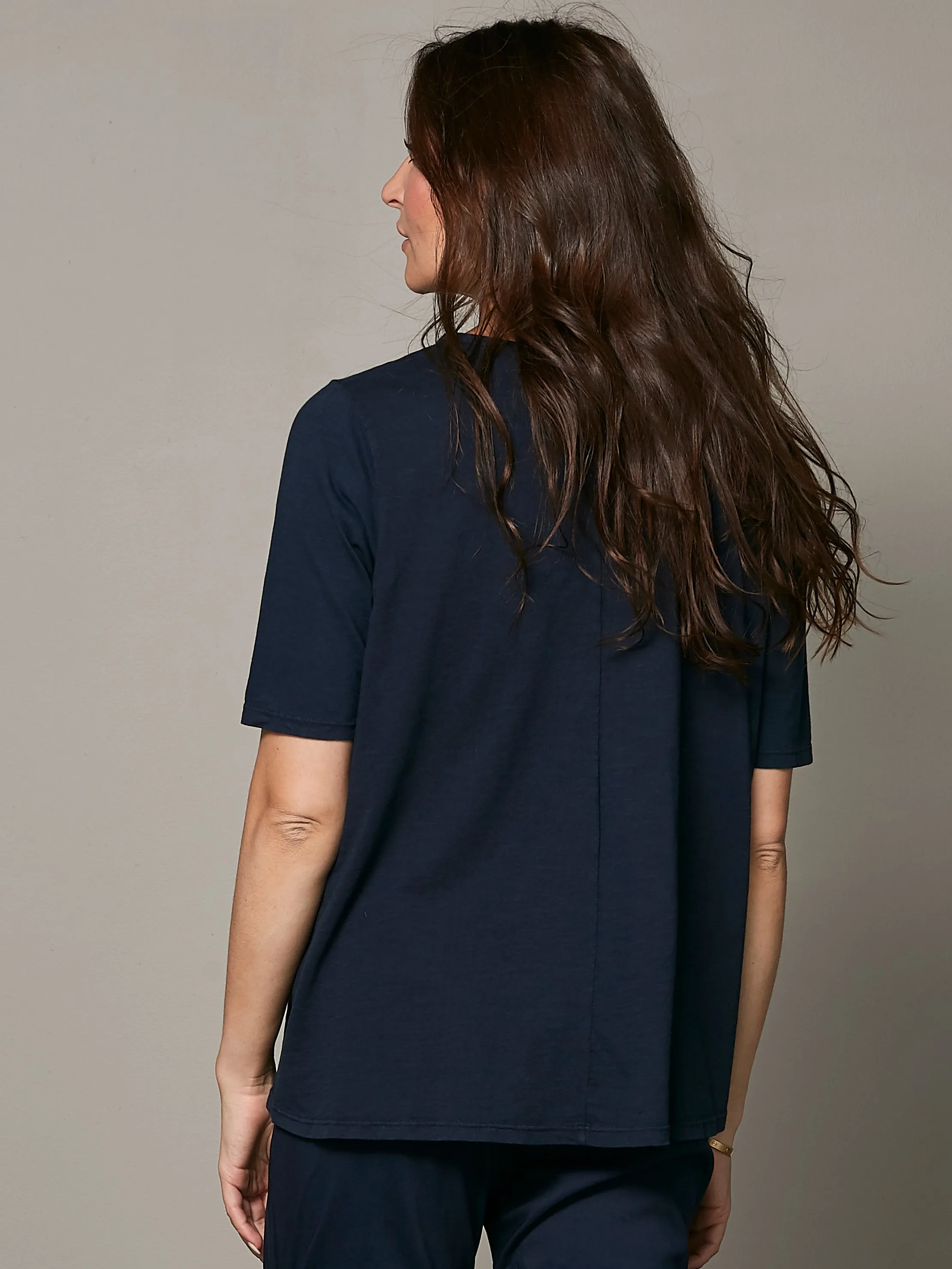 OAKLEE Oversize T-Shirt - Classic Navy