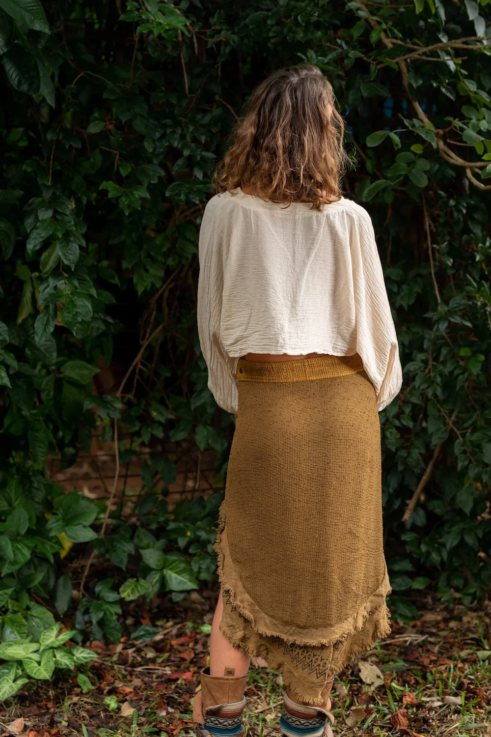 PALO SANTO SKIRT TAN