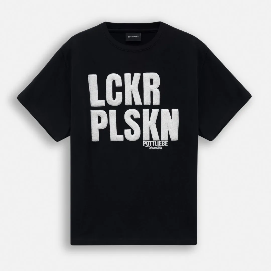 "LCKR PLSKN" Weiß - Schwarz