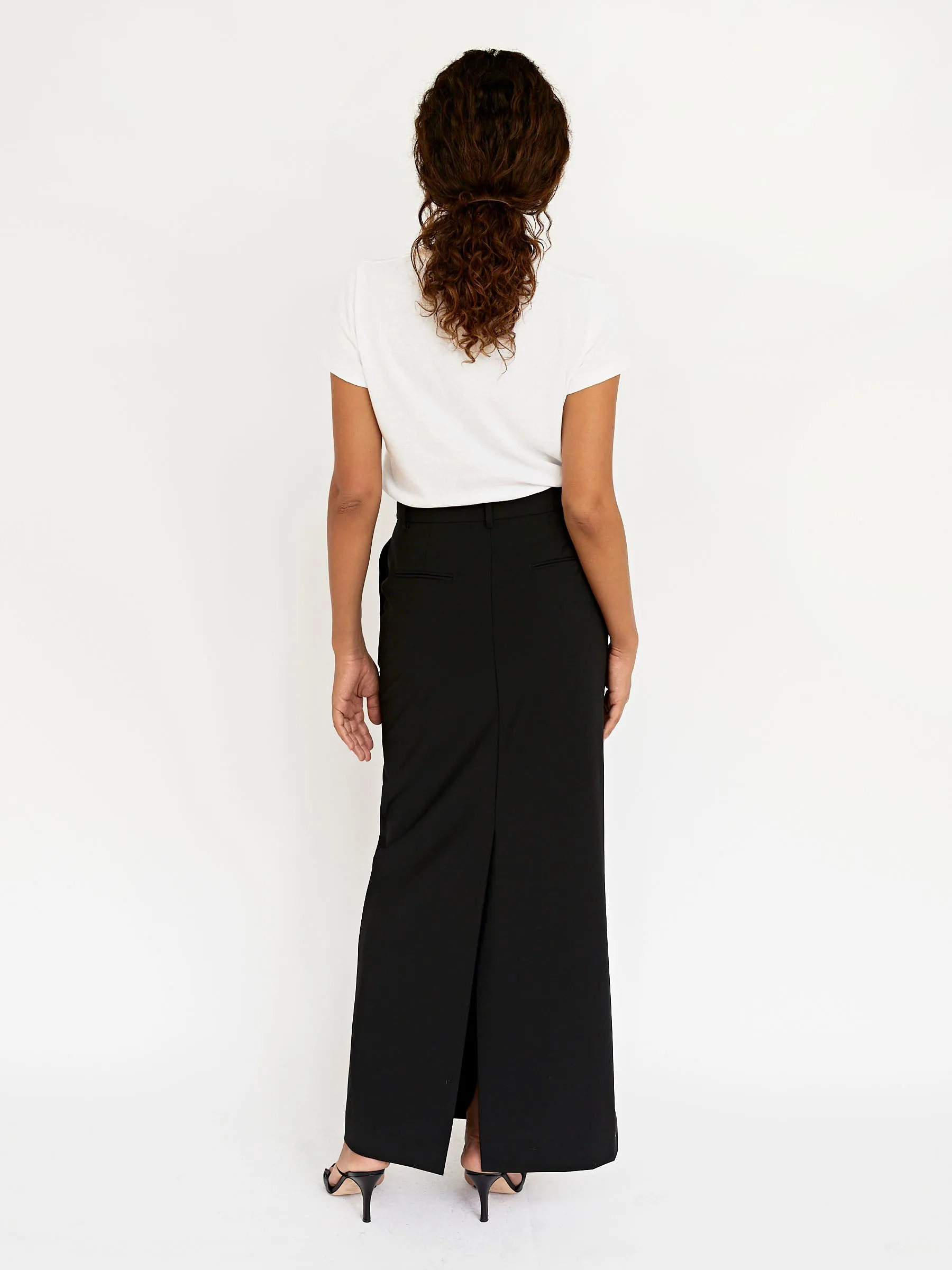 Relaxed Tailored Skirt