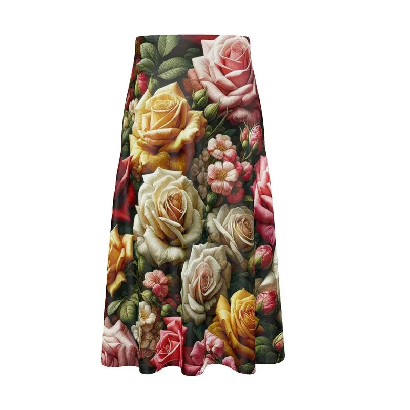 Rosy Midi Skirt