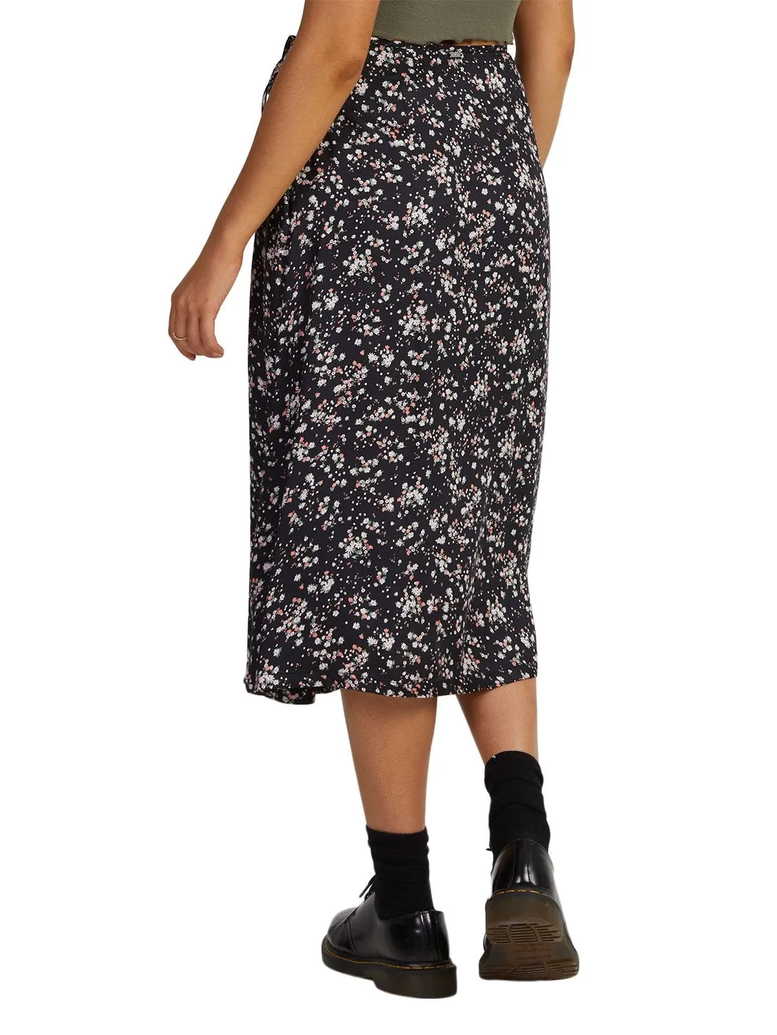 RVCA Ladies Wrapped Annika Skirt